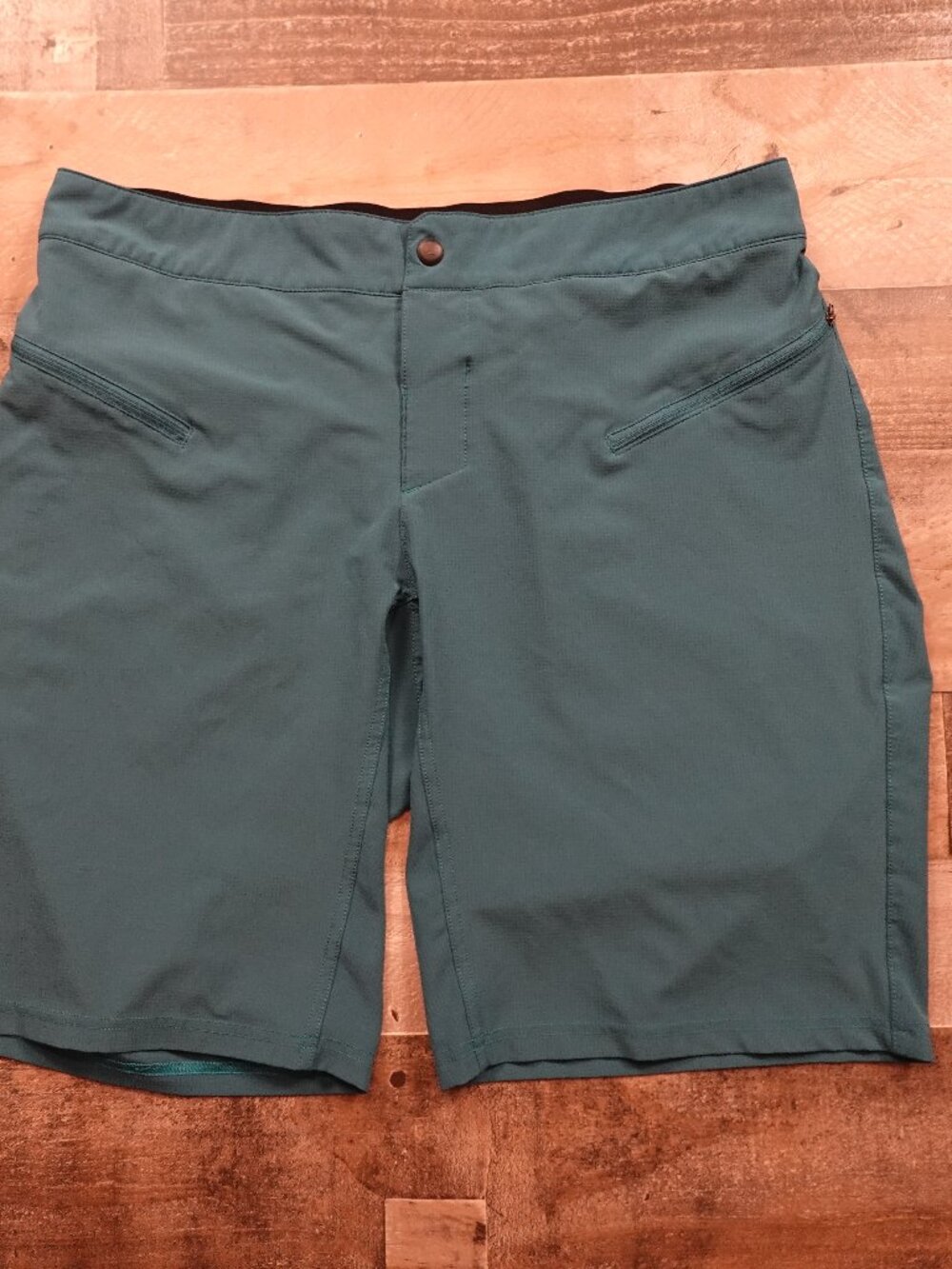 Pearl Izumi Canyon MTB Shorts Men’s 36 Teal 11" Inseam Mountain Bike
